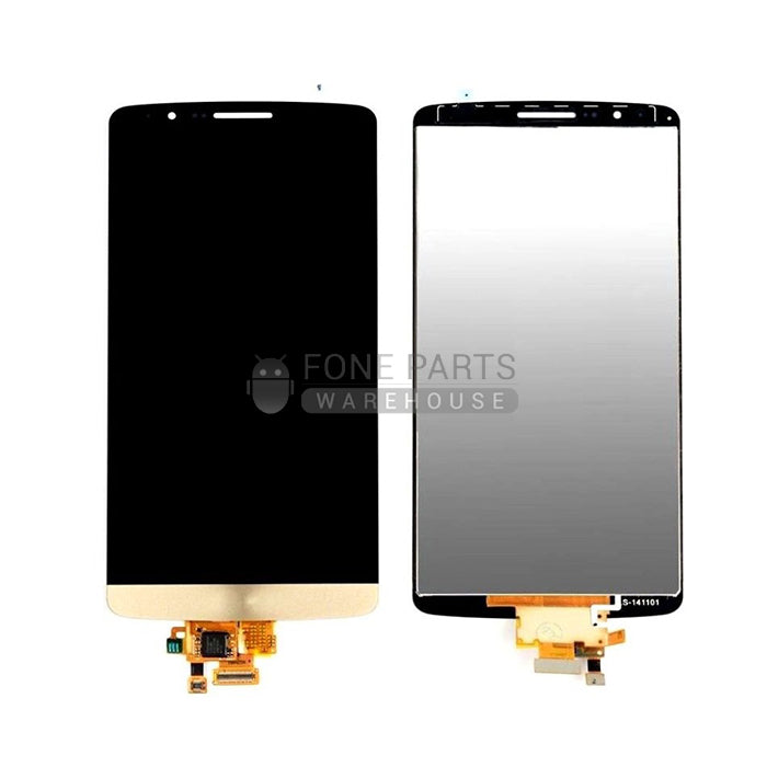 For LG G3 (D855) Replacement Lcd Screen with Touch Digitizer in [Gold]