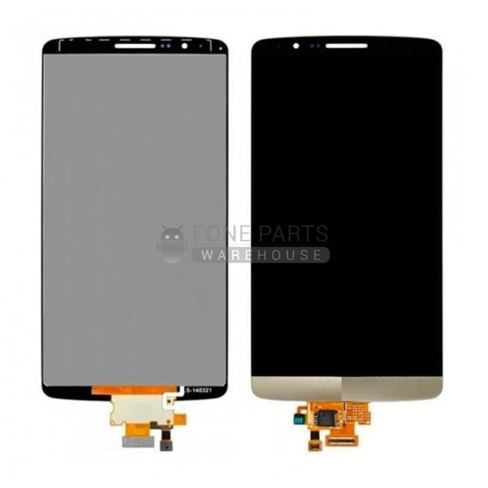 For LG G3 (D855) Replacement Lcd Screen with Touch Digitizer in [Gold]