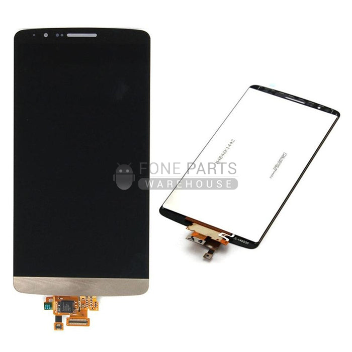 For LG G3 (D855) Replacement Lcd Screen with Touch Digitizer in [Gold]