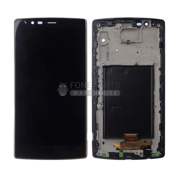 For LG G4 (H815) Lcd Screen with Touch Digitizer and frame in [Black]