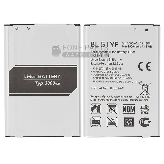 For LG G4 (H815) Replacement Battery [Assemble with original IC]