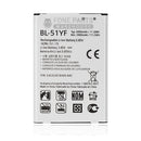 For LG G4 (H815) Replacement Battery [Assemble with original IC]