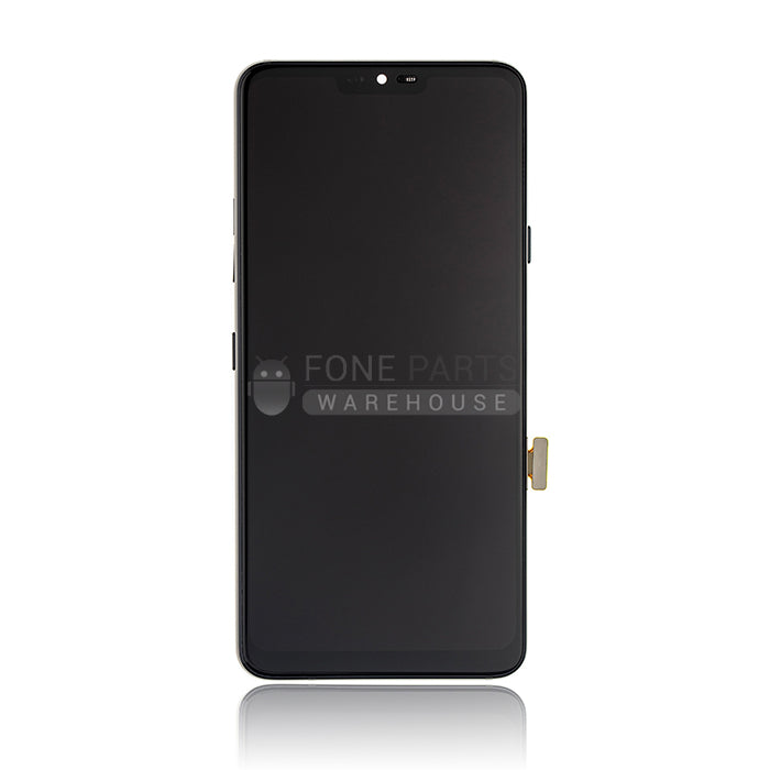 For LG G7 (G710) Lcd Screen with Touch Digitizer Assembly in [Black]