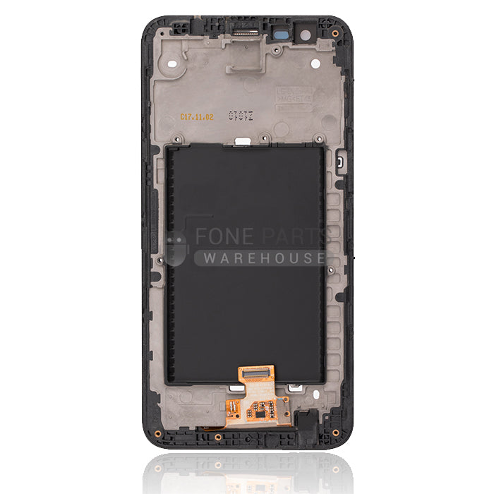 For LG K10 (2017) (M250YK) Lcd Screen with Touch Digitizer Assembly in [Black] [With Frame]