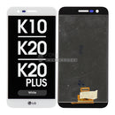 For LG K10 (M250YK)(2017) Lcd Screen with Touch Digitizer Assembly in [White]