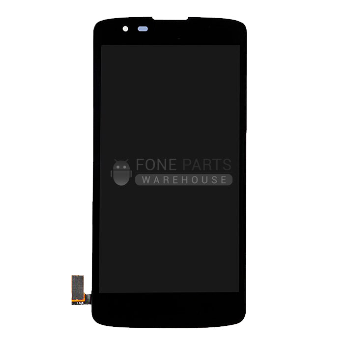 For LG LG K8 (K350) Lcd Screen with Touch Digitizer Assembly in [Black]