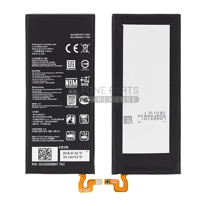 For LG Q6 (M700A) Replacement Battery [Assemble with original IC]