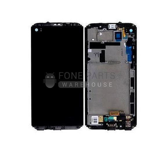 For LG Q8 (H970) Lcd Screen with Touch Digitizer Assembly in [Black]