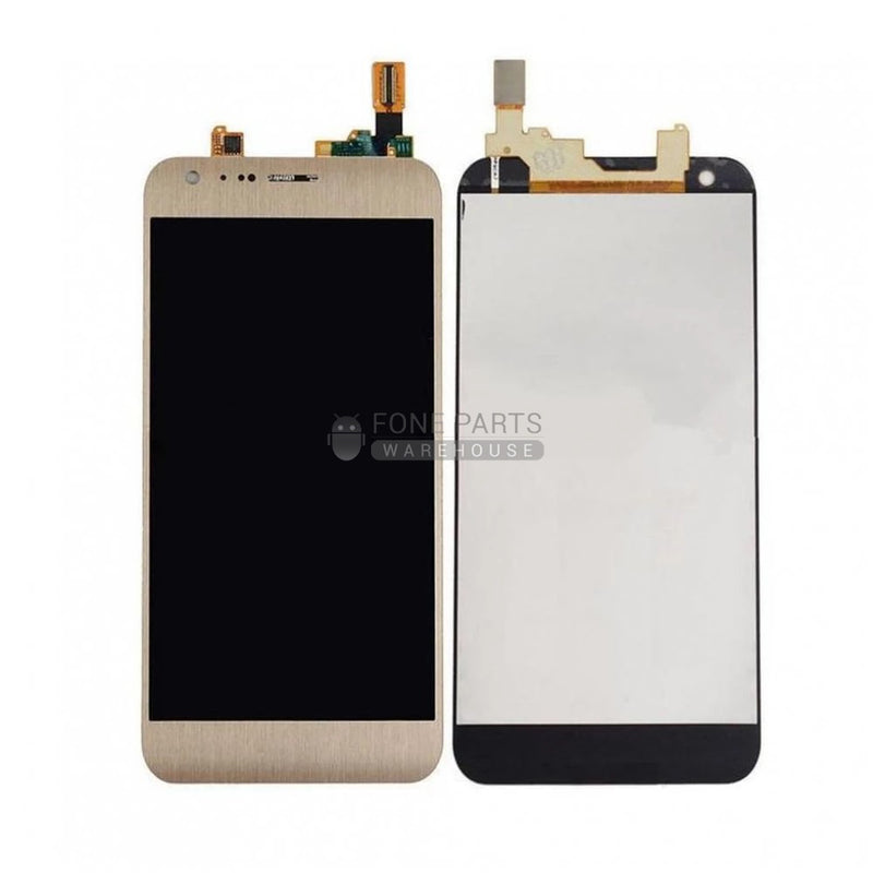 For LG X Cam (K580) Lcd Screen with Touch Digitizer Assembly in [Gold]