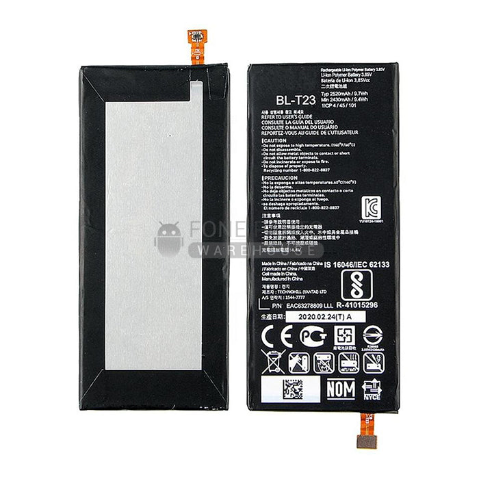 For LG X Cam (K580) Replacement Battery [Assemble with original IC]