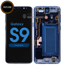 For Galaxy S9 (G960) LCD Screen With Touch Digitizer and Frame [Pulled Out] [Blue]