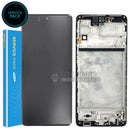 For M62 (SM-M625) LCD Screen With Touch Digitizer Assembly and Frame (Genuine Service Pack)
