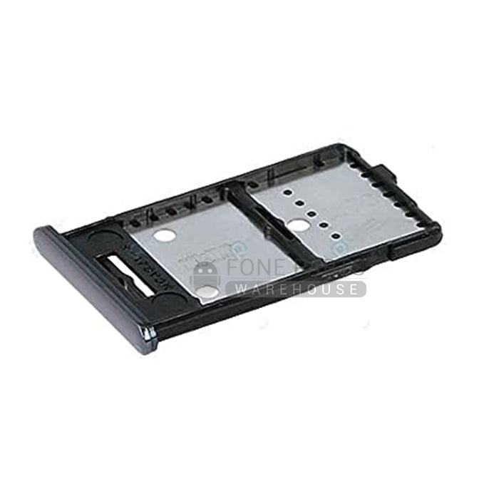 For M62 (SM-M625) Replacement Sim Tray [Laser Gray]