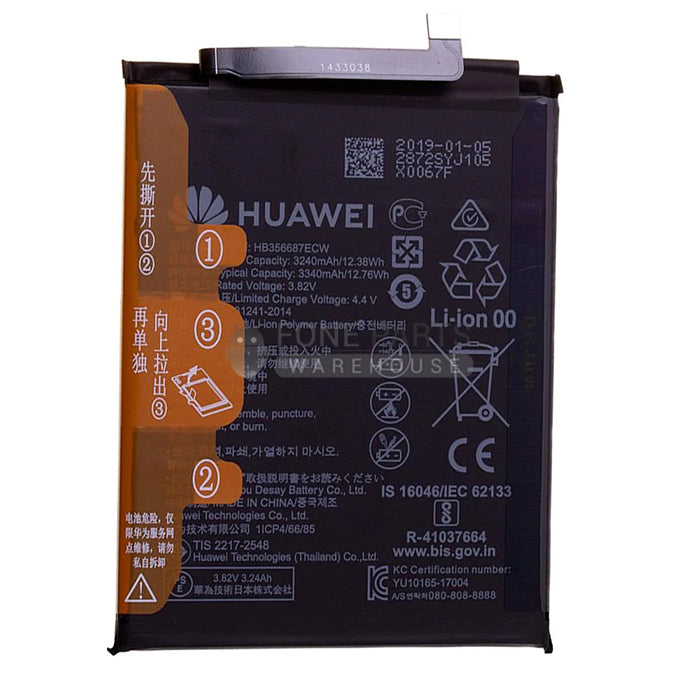 For Huawei P30 Lite/ Honor 7x/ mate 10 Lite/ Nova 3i/ Nova 2 Plus/ Psmart Plus/ Nova 2i Battery [Pulled Out Original]