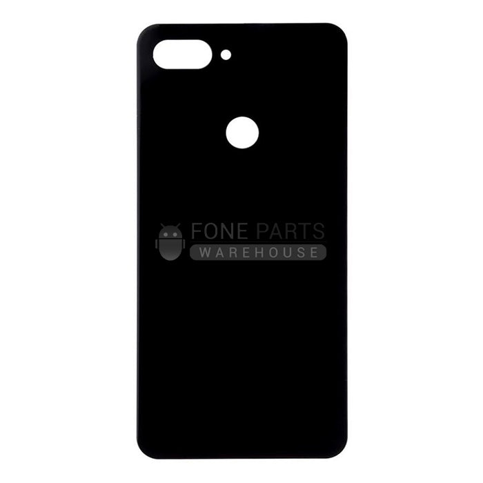 For Mi 8 Lite Replacement Battery Back Cover in [Midnight Black]