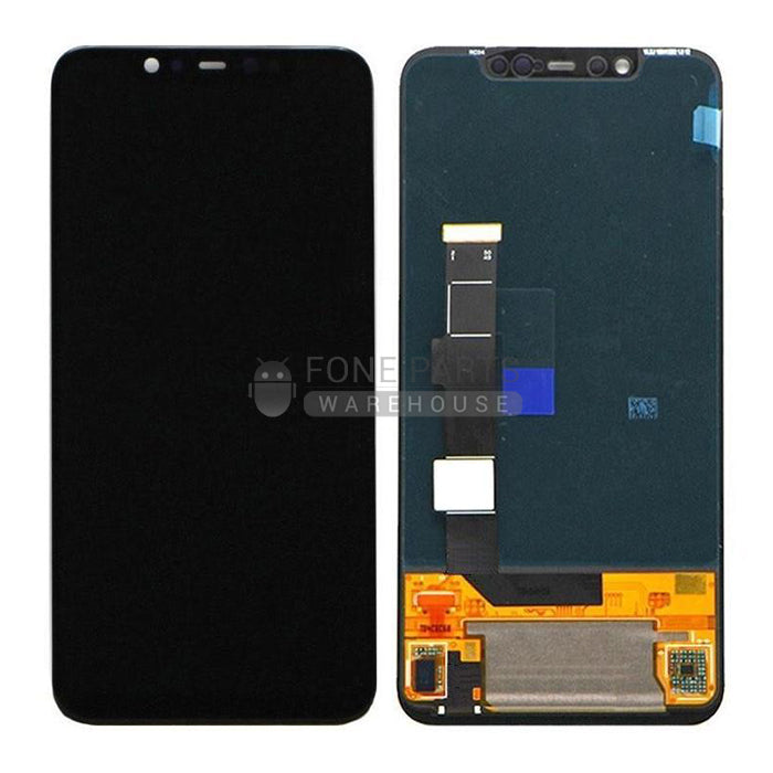 For Mi 8 Pro LCD Screen and Touch Digitizer Without Frame (Black)