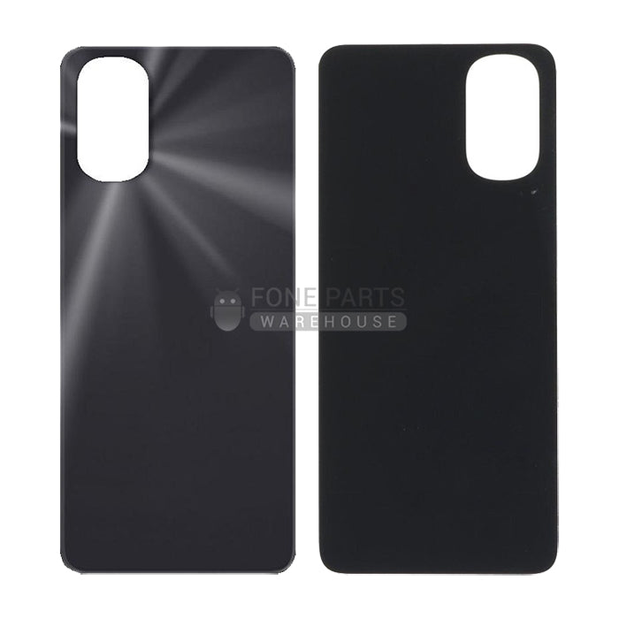 For Moto G22 Replacement Battery Back Cover [Black]