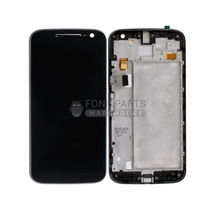 For Motorola G4 Lcd Screen and Touch Digitizer Assembly in [Black]