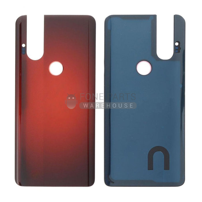 For Moto One Hyper Replacement Battery Back Cover in [Dark Amber]