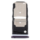 For  Moto One Zoom Replacement Sim Tray [Cosmic Purple]