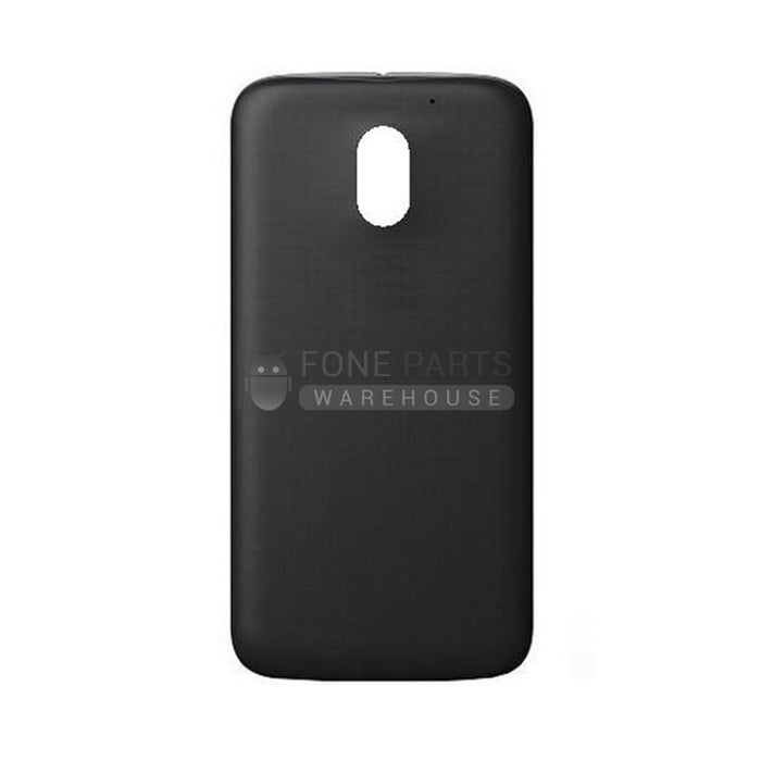 For Motorola E2 Replacement Battery Cover in [Black]