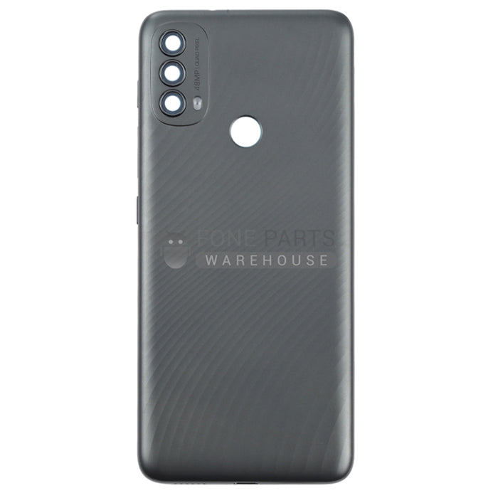 For Motorola E30 Replacement Battery Back Cover in [Mineral gray]