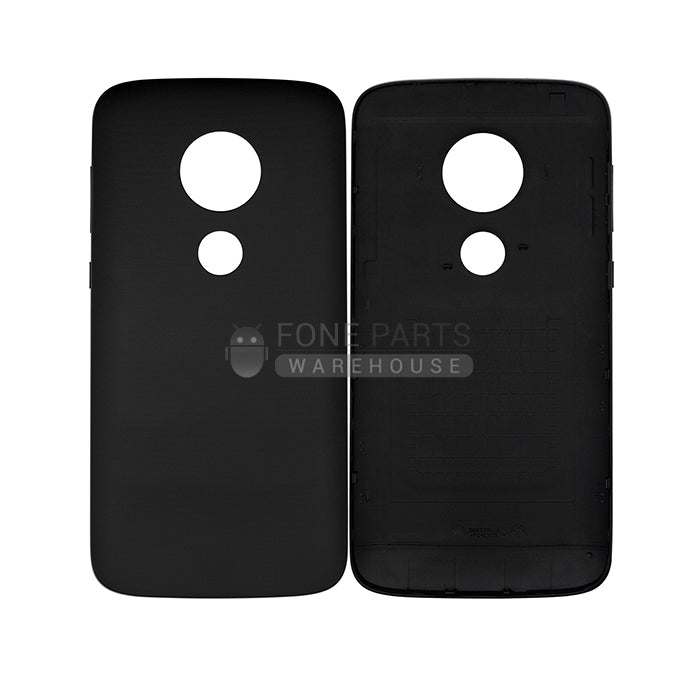 For Motorola E5 Play Replacement Battery Rear Cover in [Black]