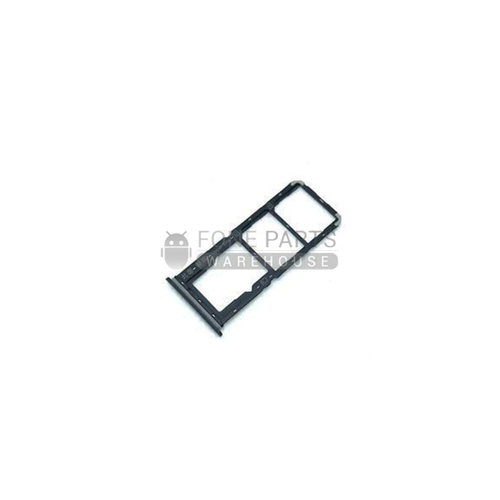 For Motorola E5 Replacement Sim and SD Card Holder Tray [Black]