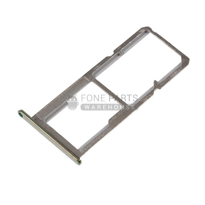 For Motorola E5 Replacement Sim and SD Card Holder Tray [Gold]