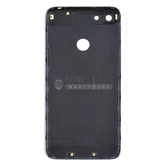 For Motorola E6 Play Replacement Battery Back Cover in [Steel Black]