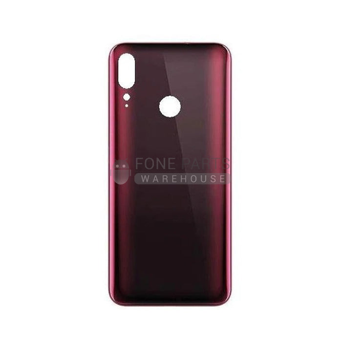 For Motorola E6 Plus Replacement Battery Rear Cover [Dark Red]