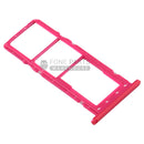 For Motorola E6 Plus Replacement Sim Card Tray [Bright Cherry]