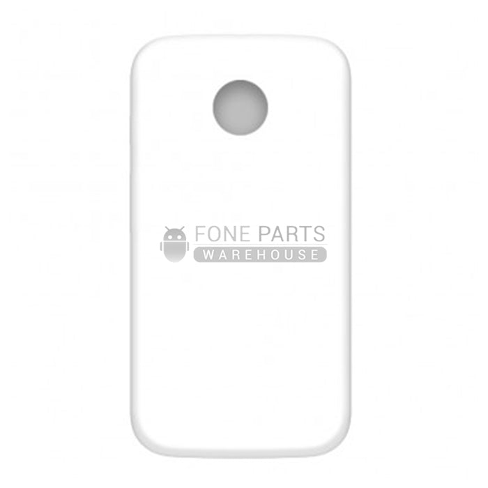 Motorola E Battery Cover in [White]