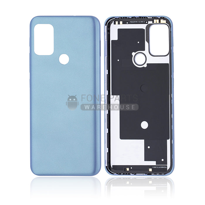 For Motorola G20 Replacement Battery Back Cover in [Breeze Blue]