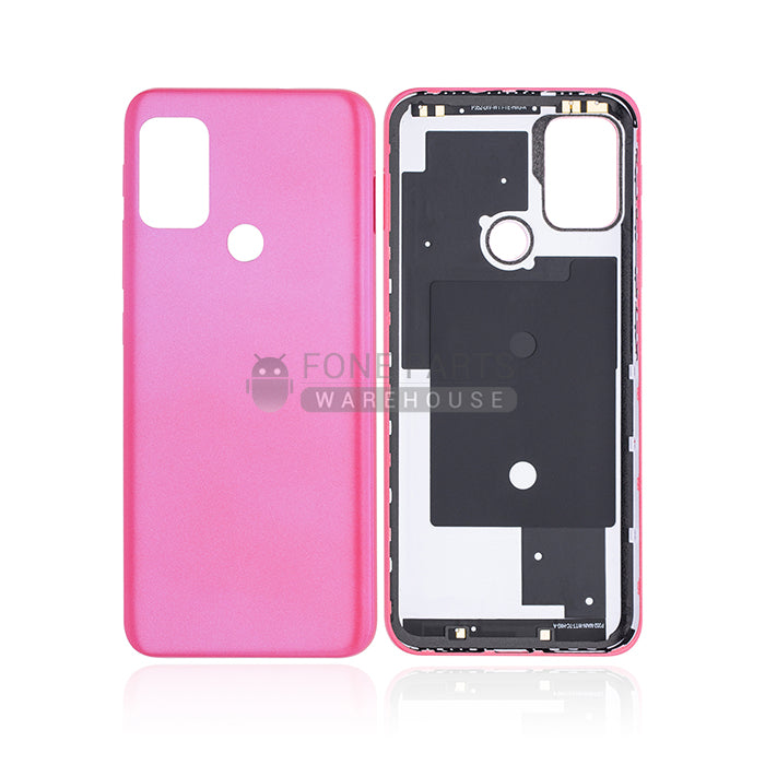 For Motorola G20 Replacement Battery Back Cover in [Flamingo Pink]