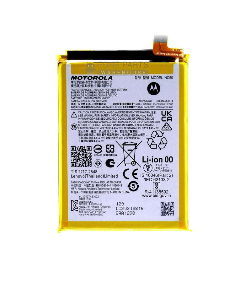 For Motorola G41 Replacement Battery [NC50] [Pulled Out Original]