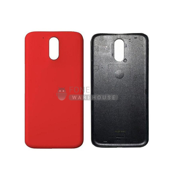 For Motorola G4 Plus Replacement Battery Cover in [Red]