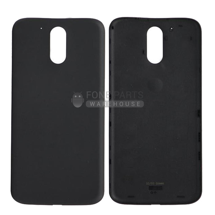 For Motorola G4 Replacement Battery Cover in [Black]