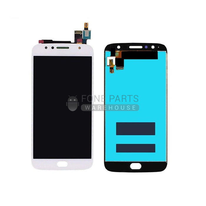 For Motorola G5s Plus Lcd Screen and Touch Digitizer Without Frame [White]