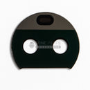 For Motorola G5s Plus Replacement Camera Lens Glass With Adhesive [Black]