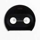 For Motorola G5s Plus Replacement Camera Lens Glass With Adhesive [Black]