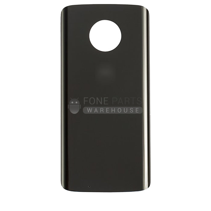 For Motorola G6 Battery Back Cover in [Black]