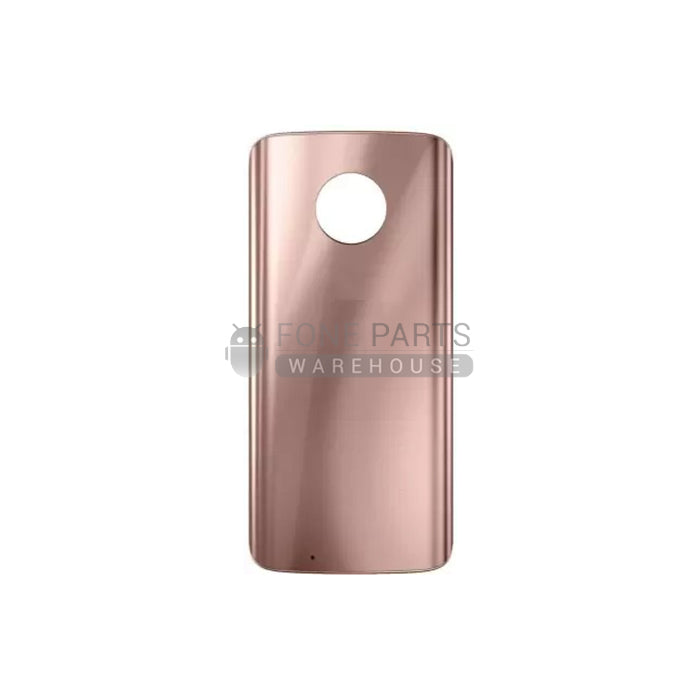 For Motorola G6 Battery Rear Cover in [Gold]