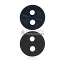 For Motorola G6 Play Rear Camera Lens Glass With Adhesive [Pack of 5]