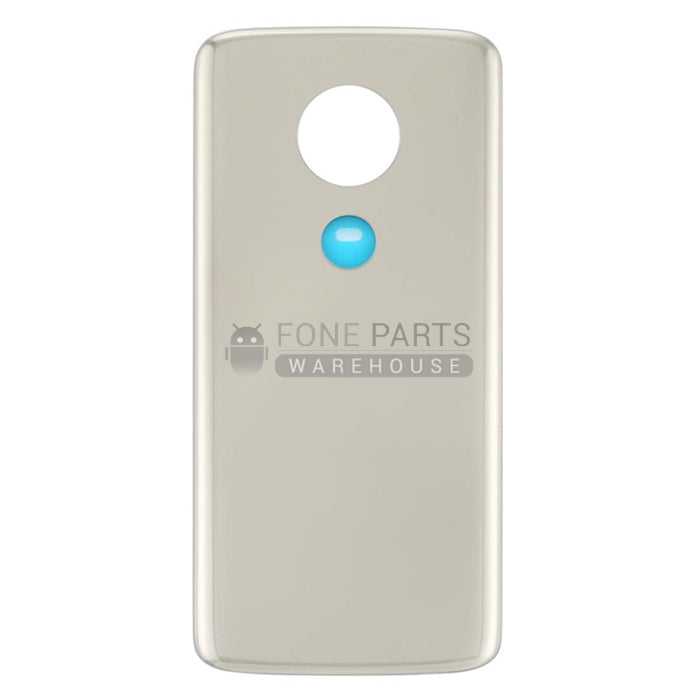 For Motorola G6 Play Replacement Back Cover [Silver]