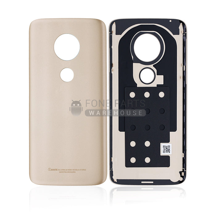 For Motorola G7 Play Replacement Back Cover [Fine Gold]