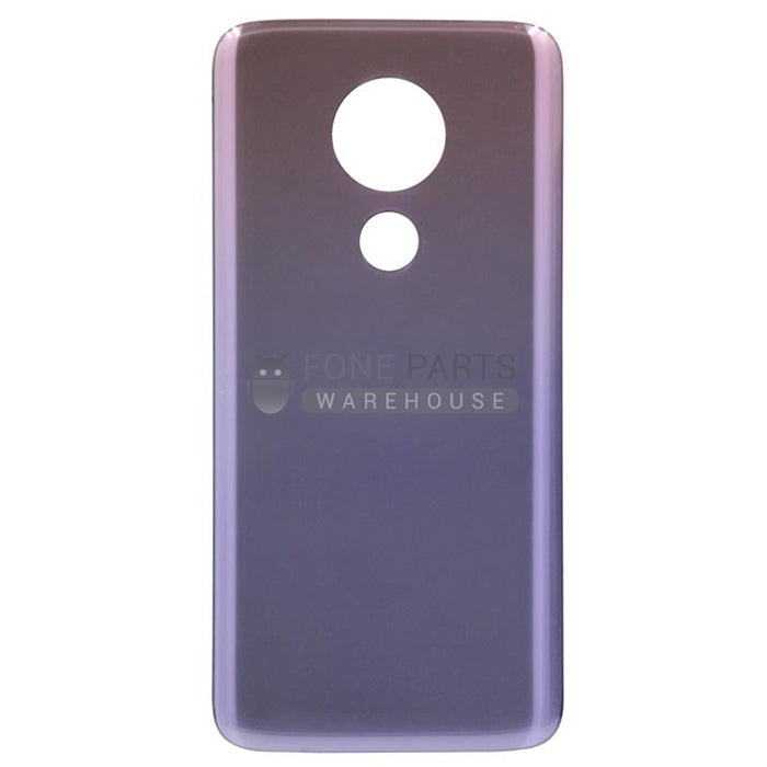 For Motorola G7 Power Replacement Back Cover [Iced Violet]