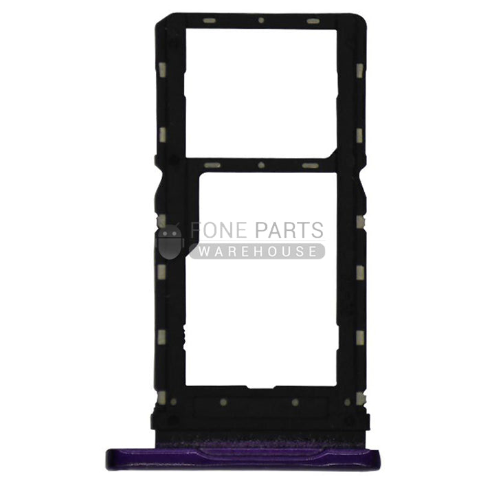 For Motorola G8 Play Replacement Sim Card Slot Tray [Purple]