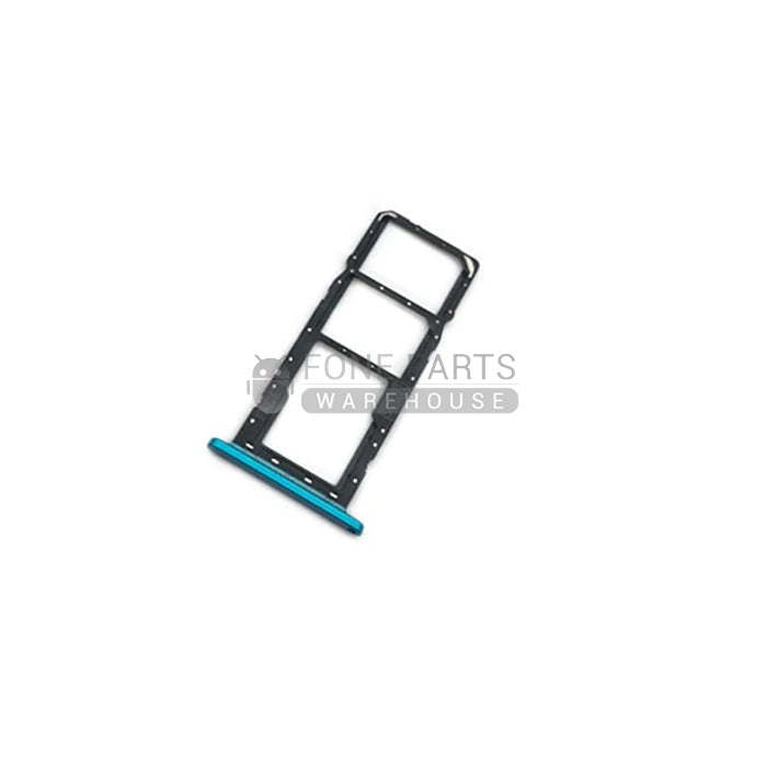 For Motorola G8 Power Lite Replacement Sim Card Slot Tray [Arctic Blue]