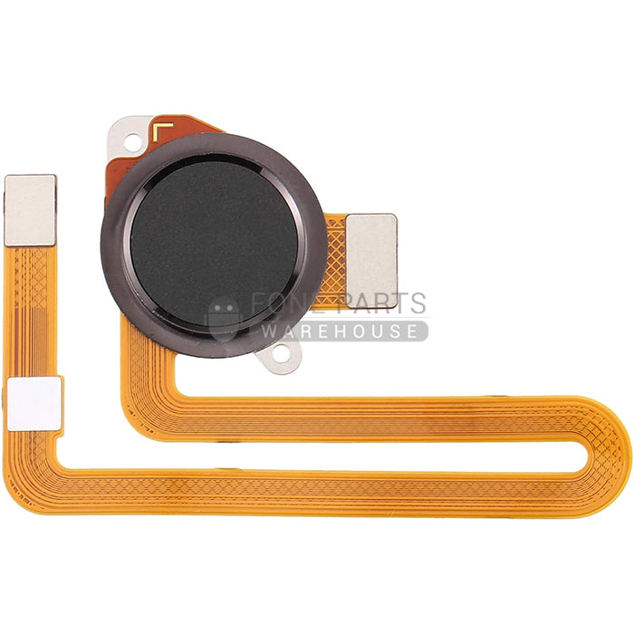 For Motorola G8 play Home Button with Flex [Black]